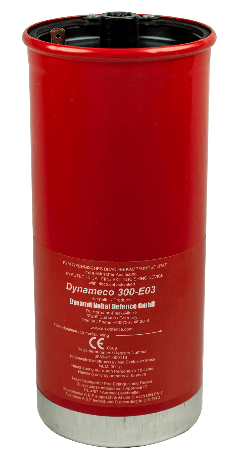 Aerosol Fire Extinguishing Generator Dynameco 300-E03